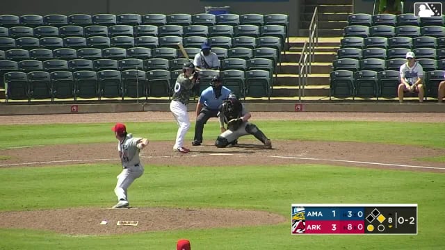 Boston Smith homers (5) on a fly ball to right field. Charlie Pagliarini scores.