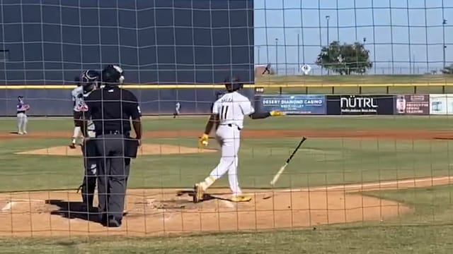 Ethan Salas' second Arizona Fall League homer 