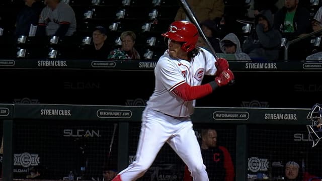 Reds No. 3 prospect Edwin Arroyo's two-hit game