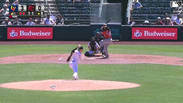 Joshua Kuroda-Grauer singles on a ground ball to left fielder Will Brennan. Brayan Buelvas scores.