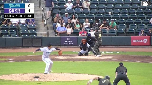 Raimy Rodriguez Swinging Strike to Caleb Bonemer