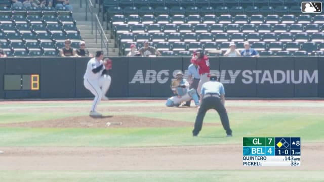 Cannon Pickell Ball to Eduardo Quintero