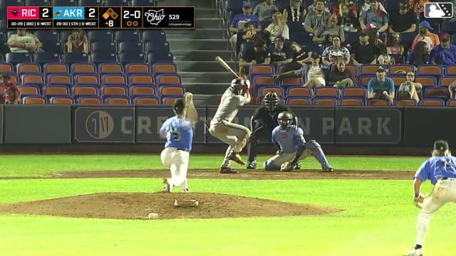Trevor Cohen singles on a line drive to left fielder Jaison Chourio. Zane Zielinski scores.
