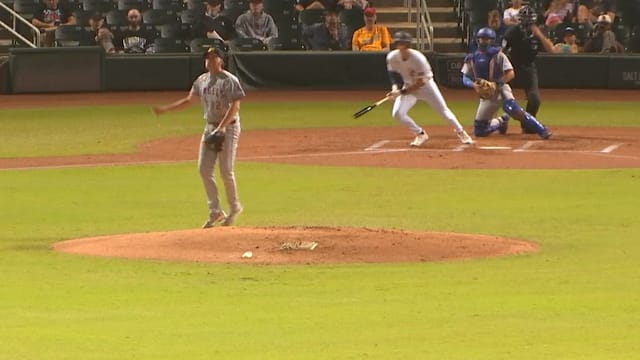 Dax Kilby's leadoff triple
