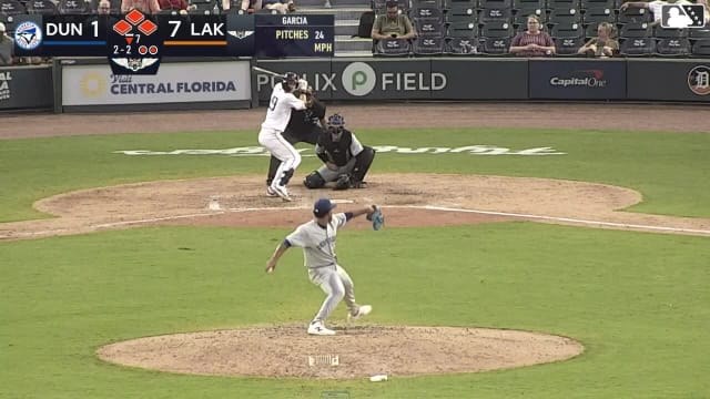 Jordan Yost doubles (7) on a line drive to center fielder Jake Cook. Jesus Pinto scores. Jack Goodman scores. Sergio Tapia scores.