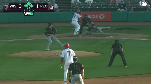 Jack Gurevitch singles on a line drive to left fielder Tyler Rodriguez. Luis Pino scores. Anyelo Encarnación to 3rd. José Suárez to 2nd.