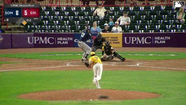 Coby Morales homers (21) on a fly ball to left center field. Roderick Arias scores.