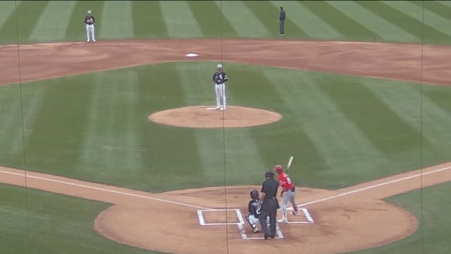 Mason Adams' three strikeouts