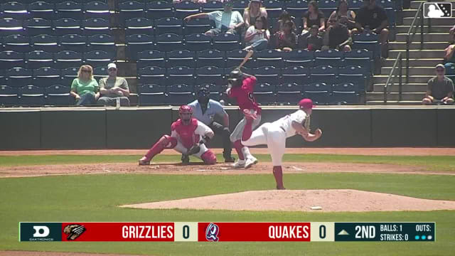 Ashly Andujar homers (1) on a fly ball to left center field.