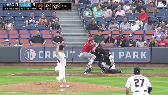 Devin Fitz-Gerald homers (3) on a fly ball to center field.