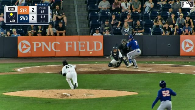 Rafael Montero In play, run(s) to Nick Morabito