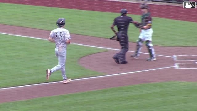 Eric Becker's solo home run