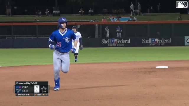James Outman's solo home run