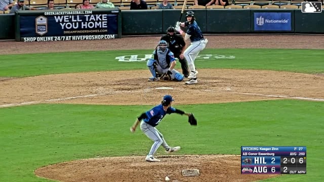 Conor Essenburg singles on a line drive to left fielder Luis De La Cruz. Michael Martinez scores. Cooper McMurray scores.