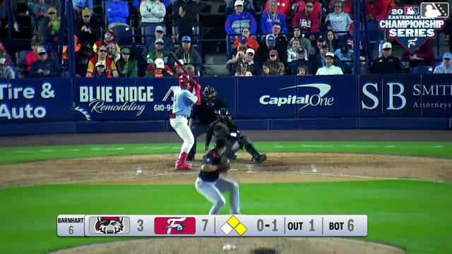 Bryan Rincon singles on a ground ball to left fielder Chris Meyers. Pedro León scores. Bryson Ware to 2nd.