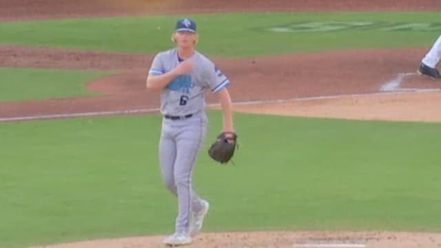 Bryce Mayer's season-high nine strikeouts
