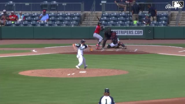 Duce Gourson homers (5) on a fly ball to right center field.