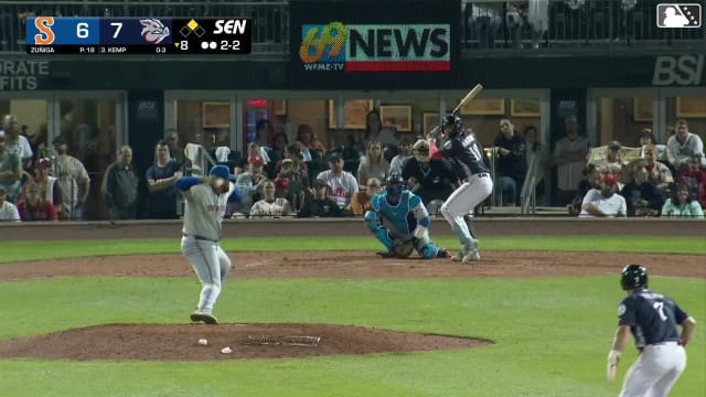 Guillo Zuñiga In play, run(s) to Keaton Anthony