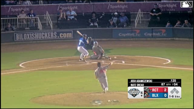  Josh Adamczewski's solo home run