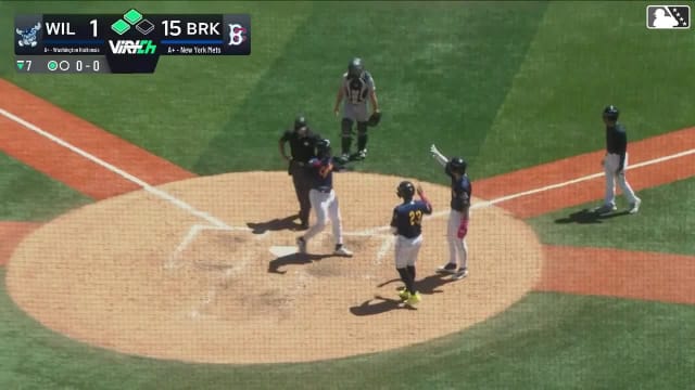 Ronald Hernandez second homer of the game