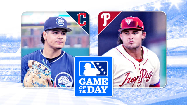 MiLB FGOTD: Top Guardians battle Phillies at Triple-A