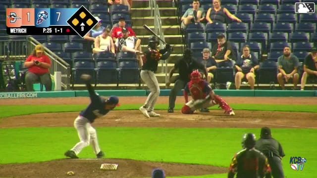 Eric Booth Jr.'s two-run double