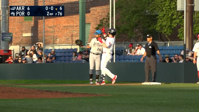James Tibbs III's two RBI night
