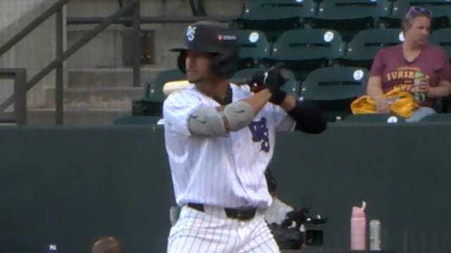 Braden Montgomery's two-homer game