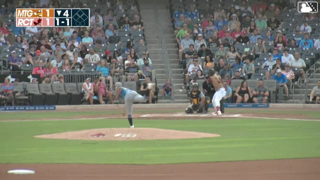 Raudi Rodriguez homers (11) on a fly ball to right field.