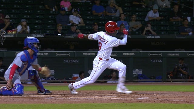 Raudi Rodriguez's RBI single
