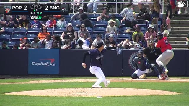 Johanfran Garcia homers (7) on a fly ball to left center field.