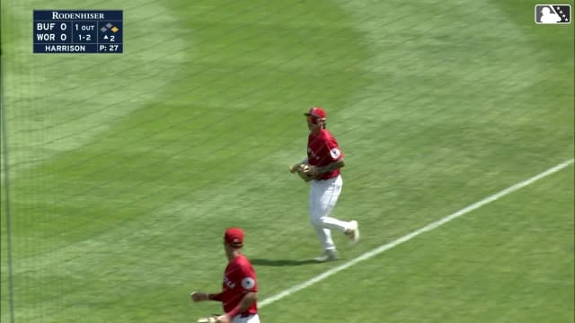Mikey Romero's basket catch