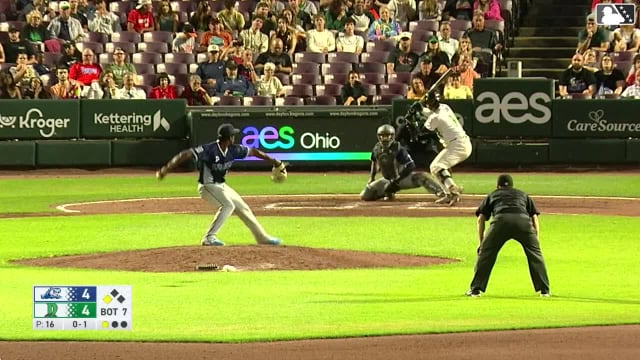 Alfredo Duno singles on a line drive to left fielder Andrew Sojka. Carlos Sanchez scores.