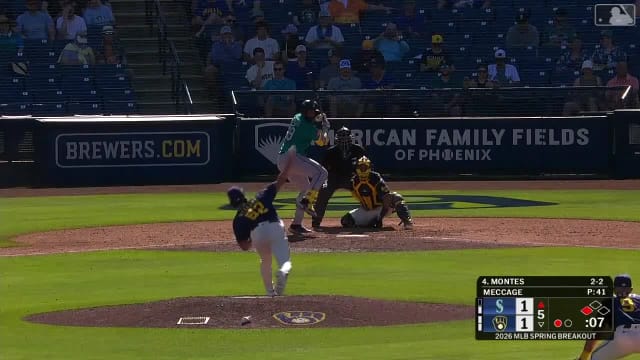 Lazaro Montes' second RBI single