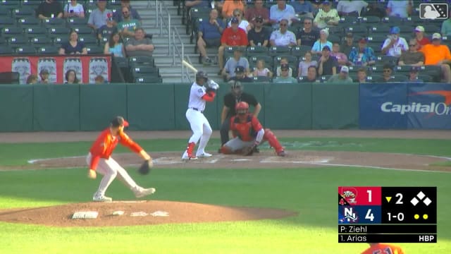 Victor Arias delivers a career-high five-hit game