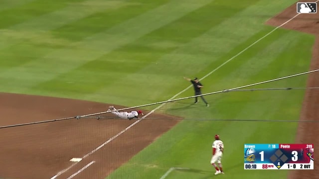 Ben McLaughlin's diving stop  