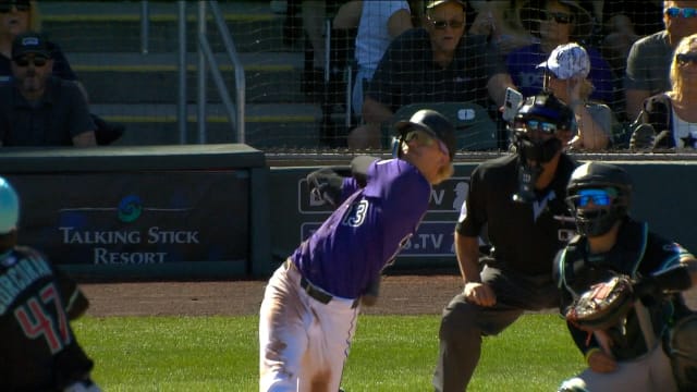 Zac Veen's two-run home run