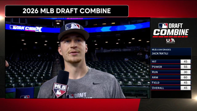 Jack Natili discusses his catching skillset