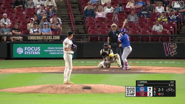 Angel Cepeda's first multi-homer game
