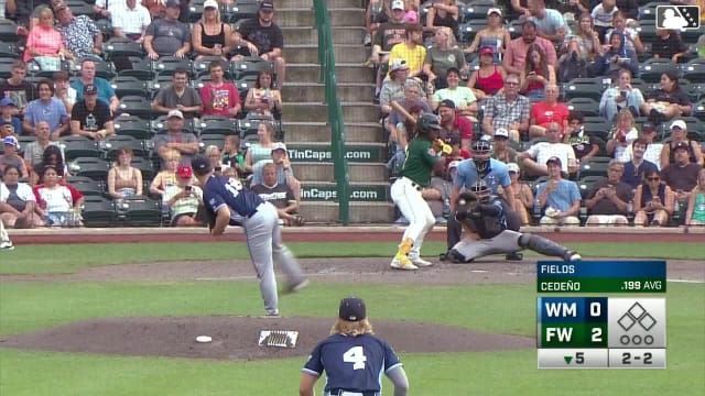 Colin Fields' fifth strikeout