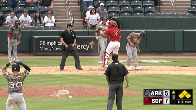 Chris Rotondo ends game with perfect throw home