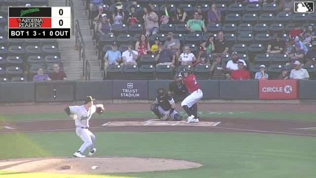 Kyle Lodise homers (7) on a fly ball to right center field.