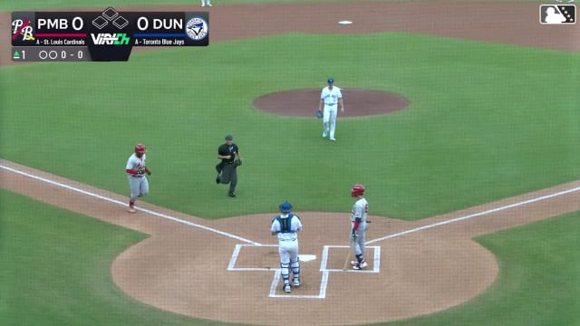 Rainiel Rodriguez's leadoff homer