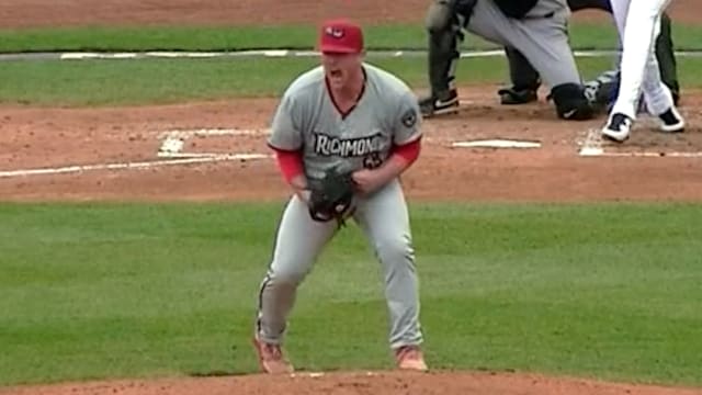 Matt Wilkinson strikes out six in Richmond debut