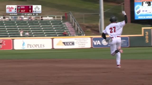 Esmerlyn Valdez's solo home run