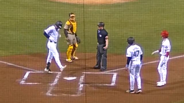 Garrett Martin's fifth homer of the Fall League