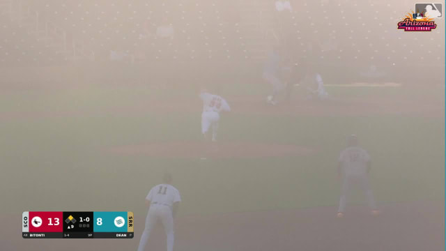 Eric Bitonti homers (2) on a fly ball to center field. Dakota Jordan scores.
