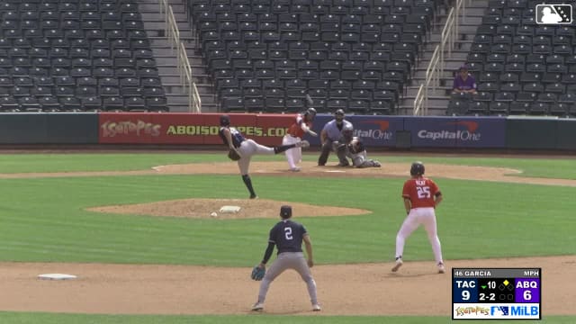 Roc Riggio's 20th homer this year