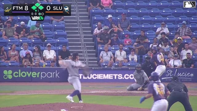 Antonio Jimenez singles on a soft fly ball to right fielder Jhomnardo Reyes. Elian Peña scores. Marco Vargas to 3rd. Cole Mathis to 2nd.