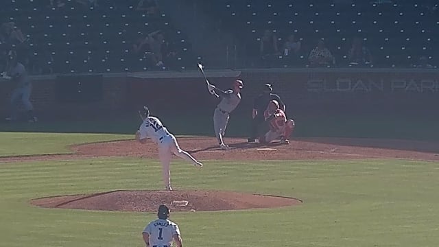 Robert Hassell III's two-run home run